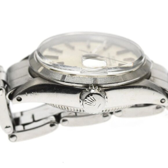 ROLEX Oyster Perpetual Date 6519 cal.1161 Silver Dial Automatic Ladies_888943 - Picture 2 of 8